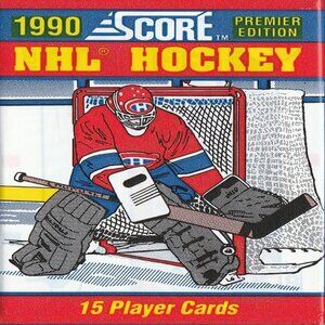 Score 1990 NHL Hockey Cards